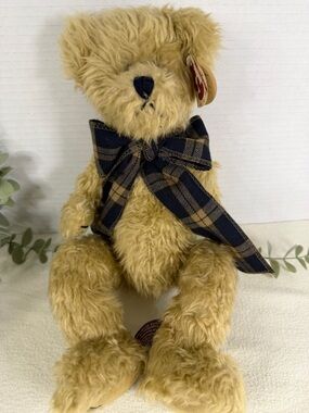 Ty Attic Treasures Bearington Teddy Bear Bow